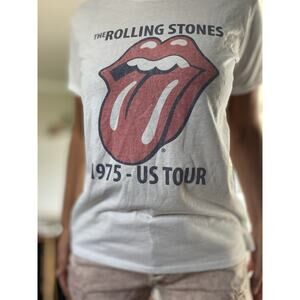 ROLLING STONES ROCK BAND 1975 TOUR T-shirt Music Festival Music Lover Gift S
